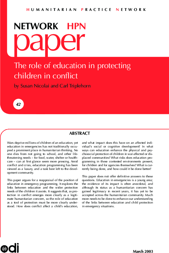 Role of Education in Protecting Children in Conflict.pdf_0.png
